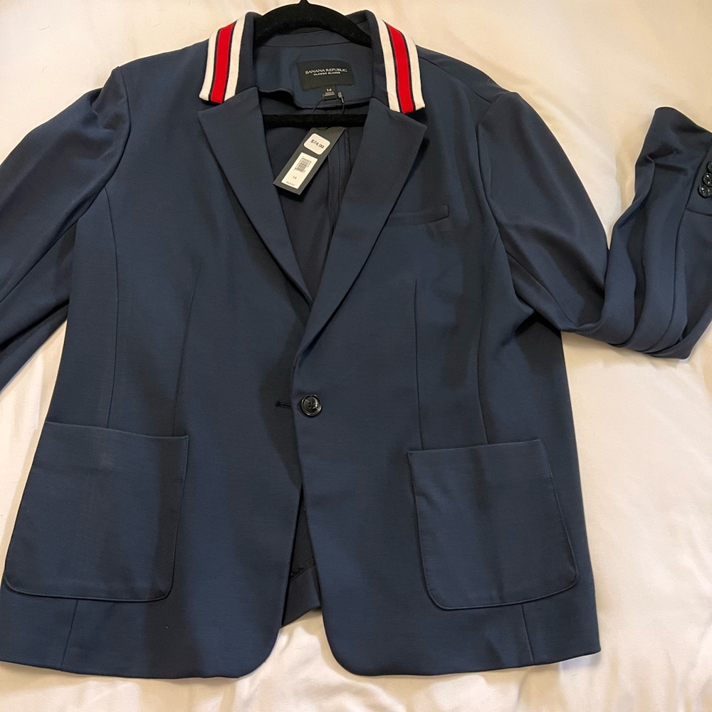 Navy blazer
